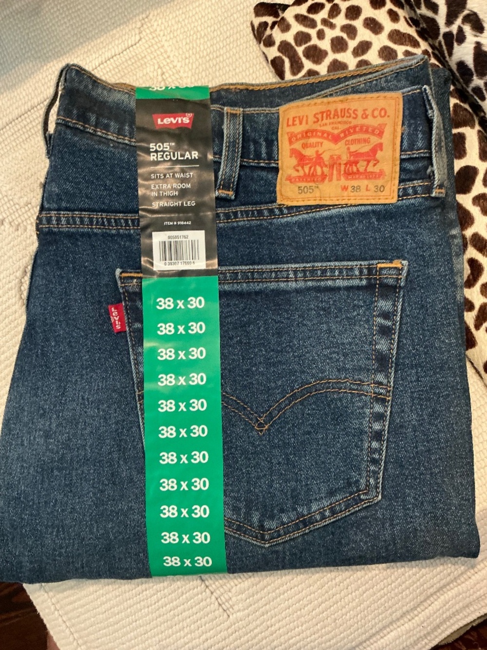 Levi’s 505 jeans! Pair number 1